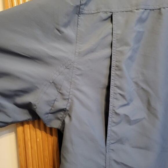 Duluth Trading Co  Men's short sleeve  blue   size 2XL Tall - Picture 8 of 8